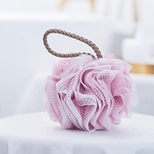 מיזוי צבעוני אמבט פרח שיפוע אמבטיה כדור רך גברים ונשים אמבטיה לשפשף חפץ שיפועאבקה