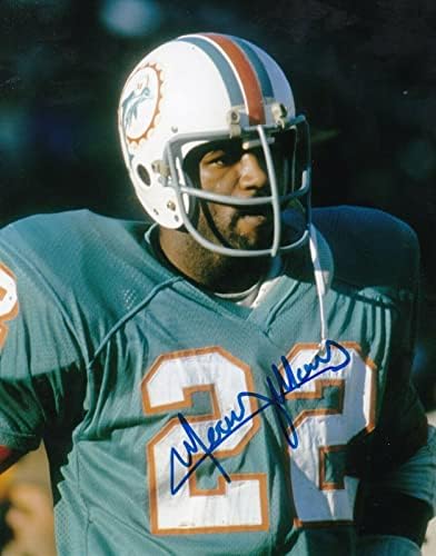 אקשן מרקורי מוריס מיאמי דולפינים חתום 8x10 - תמונות NFL עם חתימה