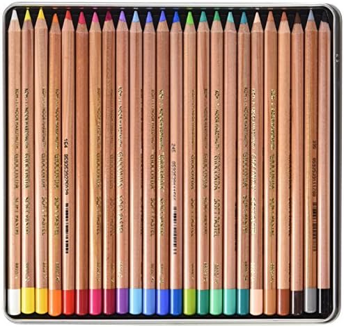 עפרונות פסטל רכים של אמן קו-אי-נור